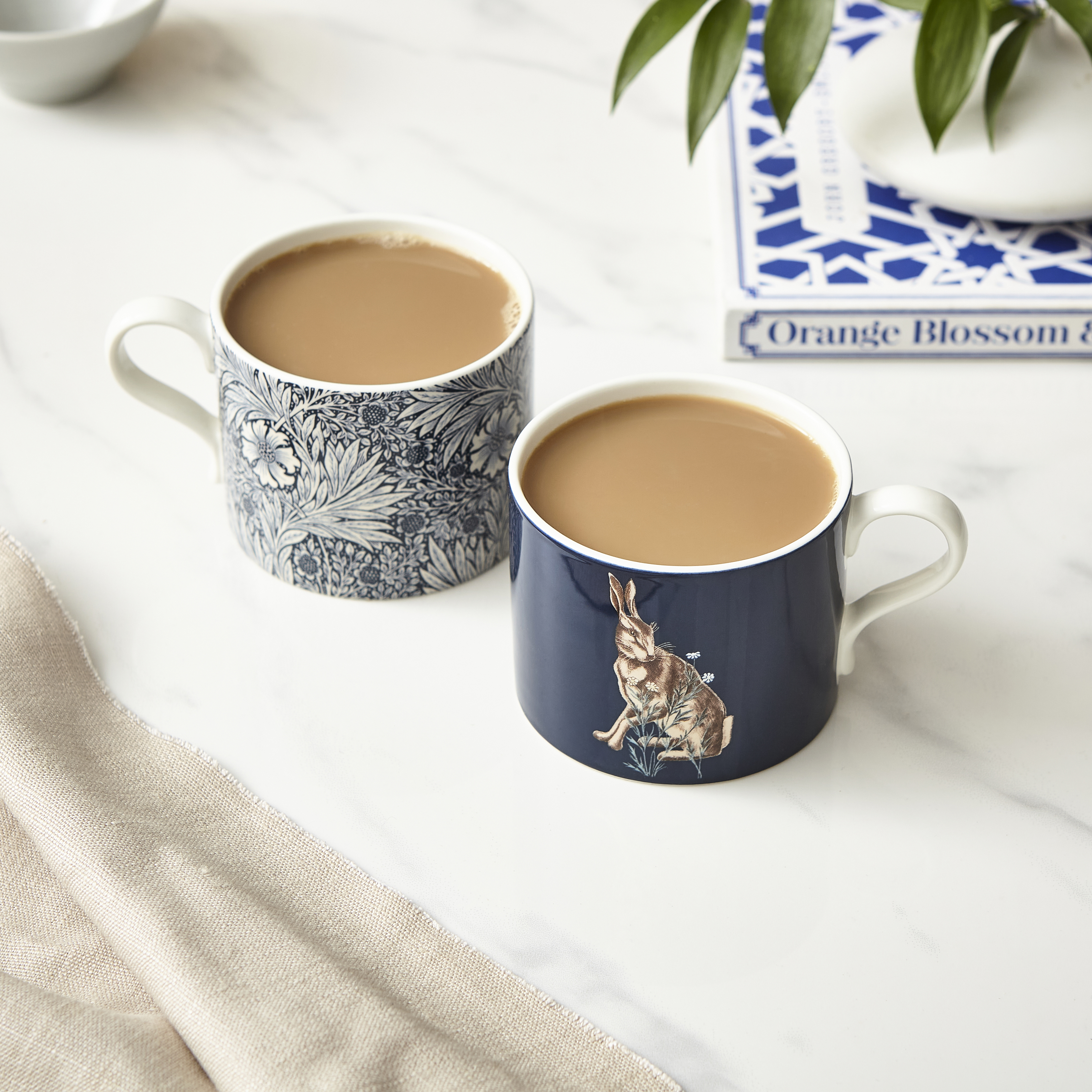 Morris & Co Set of 2 Mugs (Marigold & Hare) image number null